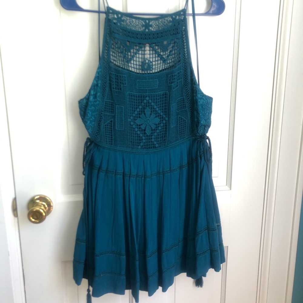 Free people lace swing dress-xs